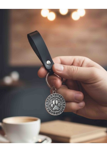 Deri Anahtarlık Ayı Pençesi Figürlü Hakiki Deri Anahtarlık Hediye Anahtarlık fiyatları