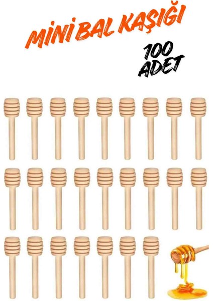 Ahşap Atölyesinden Mini Bal Kaşığı 6 cm Mini modelleri