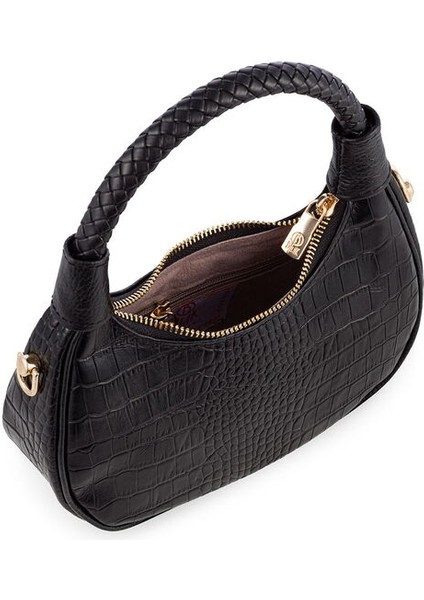 Mini Siyah Kadın El Çantası Blm 7560-KR fırsatları