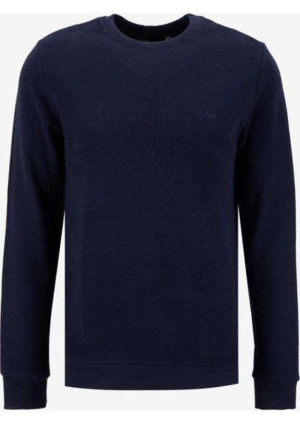 Yuvarlak Yaka Lacivert Erkek Sweatshırt 261 Lcm 241063 Newdwade Lacivert