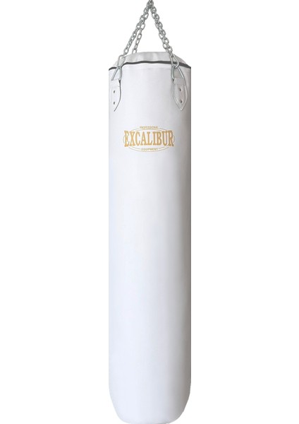 Klasik Boks Kum Torbası 135 cm x 35 cm Beyaz
