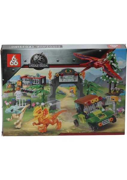 Jurassic World Dinozor LEGO Uyumlu Mini Blok Akıl ve Zeka Gelişim Oyuncak Seti 175 Parça ES-66101-4 modelleri