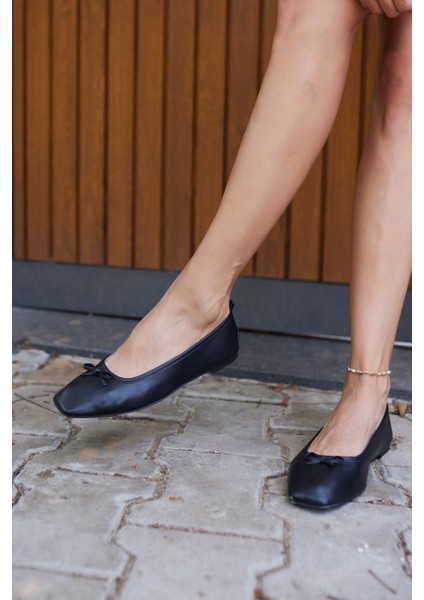 Astra Kadın Kot Mavi Gercek Deri Babet modelleri