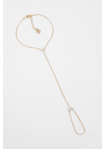 Thalia 18 Ayar Sarı Altın Kaplama 24 cm Gümüş Şahmeran