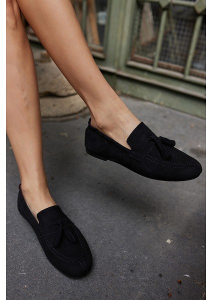 Albares Kadın Bordo Gercek Suet Puskullu Babet fiyatları