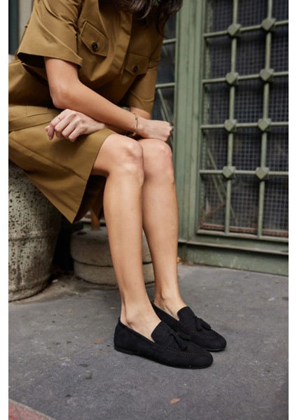 Albares Kadın Bordo Gercek Suet Puskullu Babet fırsatları