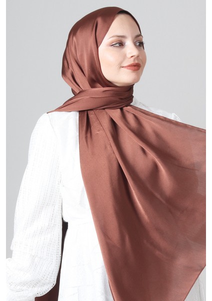 Çikolata Harem Scarf Como Saten Şal fiyatları