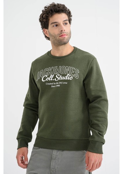 Jjmakoto Yeşil Erkek Sweatshirt 12278601 fırsatları