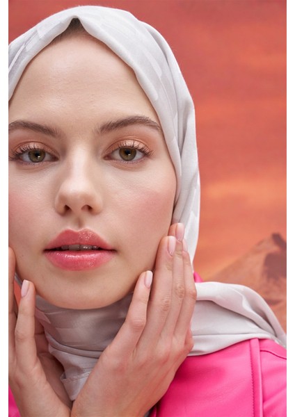 Gümüş Carell Küpçizgi Jakar Italyan Ipekli Şal indirimleri