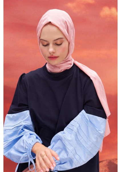 Pudra Carell Küpçizgi Jakar Italyan Ipekli Şal modelleri