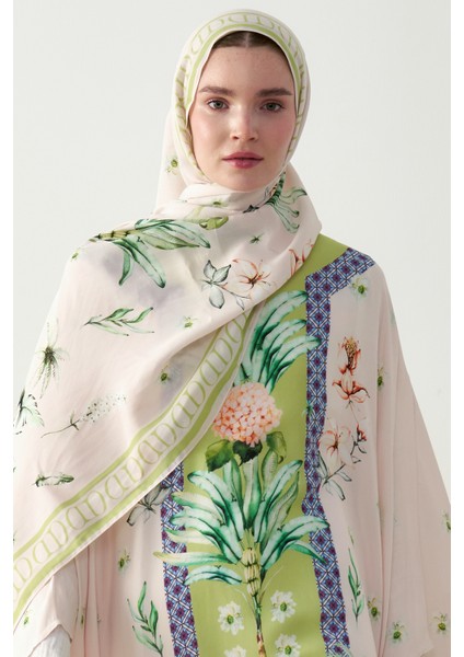 Pudra Carell Lunara Monogram Floş Şal
