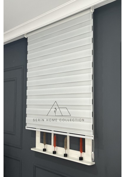 Beyaz Bambu Zebra Stor Perde (Dayanıklı Alüminyum Kasa) fırsatları