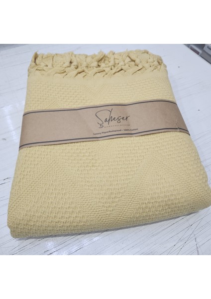 Çift Kişilik Ziczack Pike Sarı fiyatları