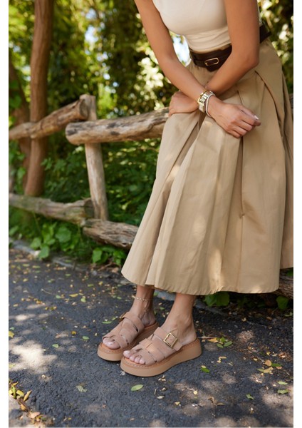 Dalia Kadın Taba Tutun Suet Terlik fırsatları