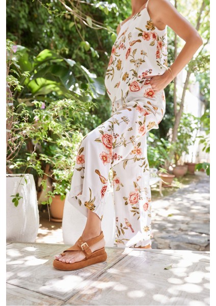 Pery Kadin Taba Gercek Suet Dolgu Taban Sandalet fiyatları