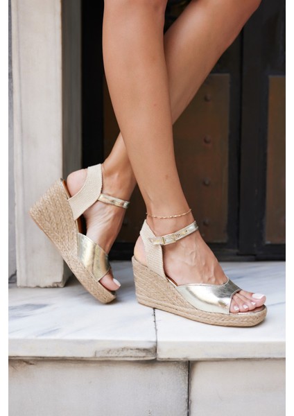 Bobi Kadin Lacivert Gercek Deri Suet Espadril Sandalet fırsatları