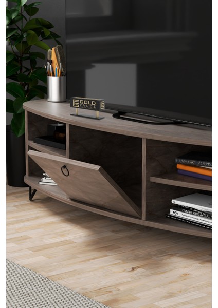Tv Sehpası Tv Ünitesi Saraylı Atlantik Çam - Antrasit 5061 fırsatları