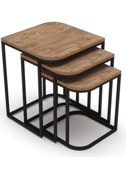 Dekoratif Ceviz U Duvar Rafı Şık ve Modern Raf Tasarımı indirimleri