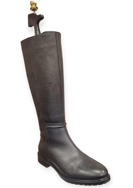 20717K Düz Topuk Klasik Deri Kadın Çizme fiyatları