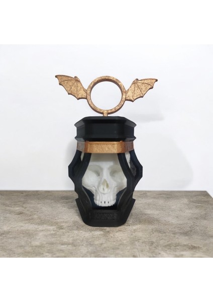 Kafatası Dekor 3D Lamba – Pla Malzeme – 25 cm fiyatları