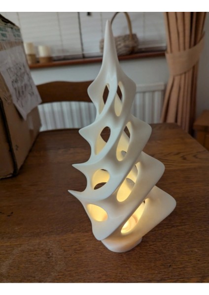 Dekoratif Çam Ağacı Figürü LED TEALIGHT24 cm fiyatları