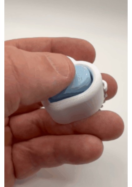 Kalp Şekilli Klik Sistem Anahtarlık (2 Adet) 3D Yazıcı fiyatları