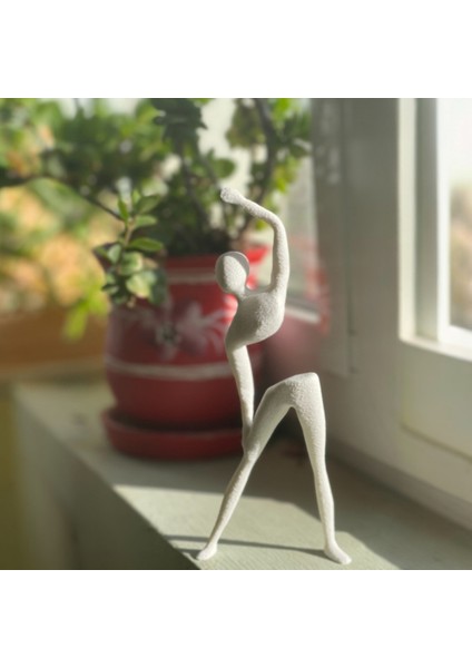 Modern Sanat Dekoratif Insan Figürü – 24 cm 3D Yazıcı Baskı fiyatları