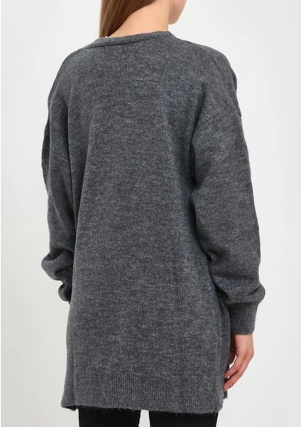 Cep Detaylı Uzun Triko Hırka fiyatları