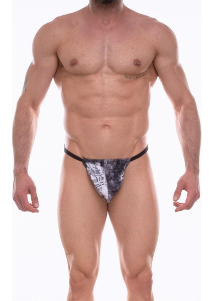 Erkek Desenli String Çamaşır