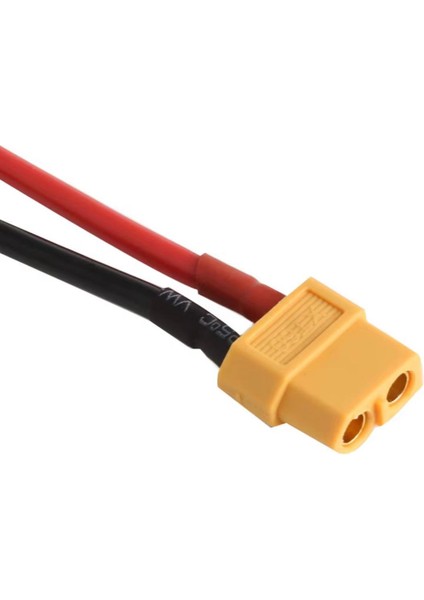 XT60 Soketli Kablo Çifti - Erkek Dişi 10CM 100MM Lipo Pil Batarya modelleri