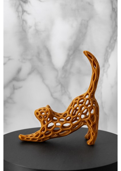 Kedi Figürü Dekoratif Obje