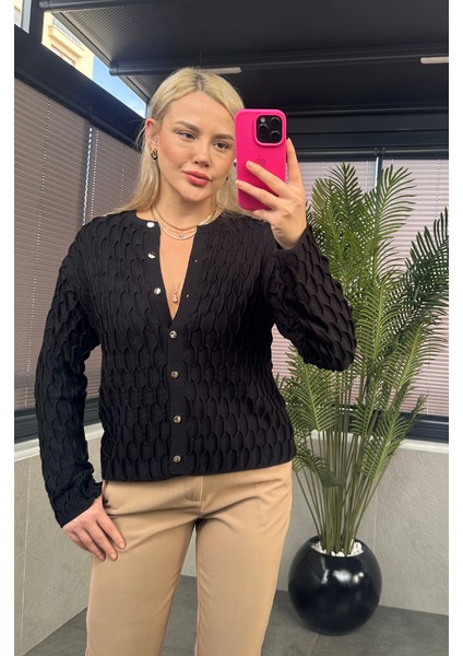 Siyah Bürümcük Hırka fiyatları