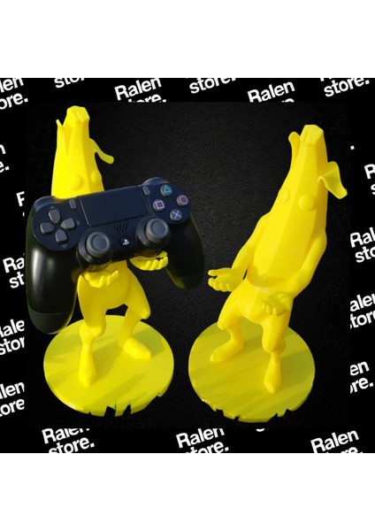 Muz Temalı Ps5 Gamepad Dualsense Stand Tekli | 17CM | Sarı ( Yüksek Kalite 3D Baskı Pla ) modelleri