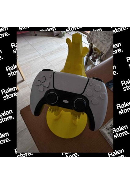 Muz Temalı Ps5 Gamepad Dualsense Stand Tekli | 17CM | Sarı ( Yüksek Kalite 3D Baskı Pla )