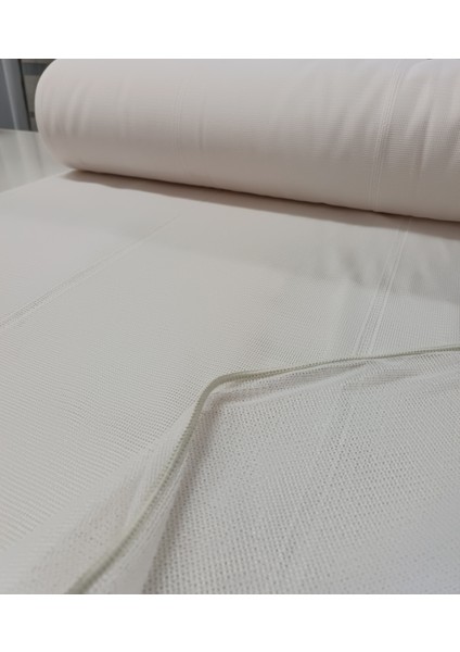 Şerit Desenli Tül Perde - Açık Pembe - 1x2,5 Pile - ETY444