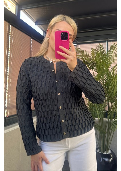 Gri Bürümcük Hırka