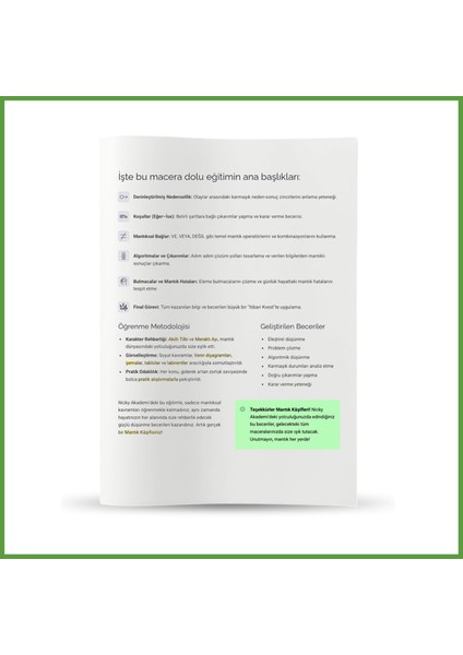 Mantıksal Düşünme Seviye-2 modelleri