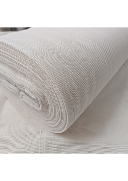 Şerit Desenli Tül Perde - Açık Pembe - 1x2,5 Pile - ETY444