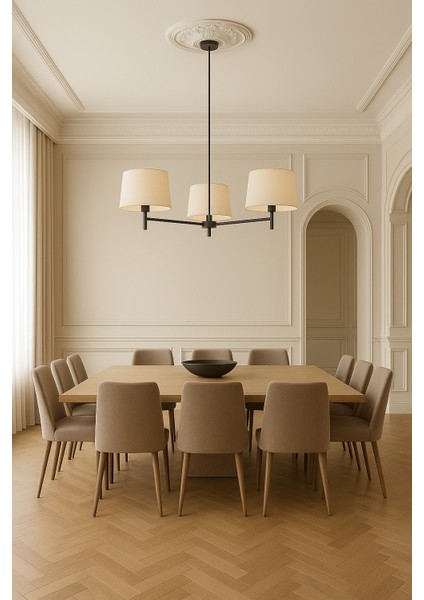 Basic Üç Kollu Sarkıt Lamba