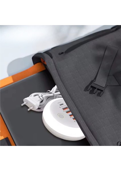 LED Işıklı 40W 4 USB ve 2 Type C Girişli Çoklu Dokunmatik Şarj Aleti Gece Lambası indirimleri