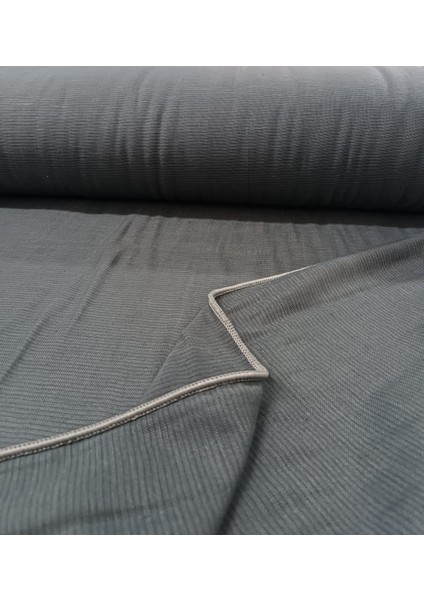 Kalın Dokulu Keten Tül Perde - Gri -Pileli Dikim 1x2,5 Pile - KTNU4123 indirimleri