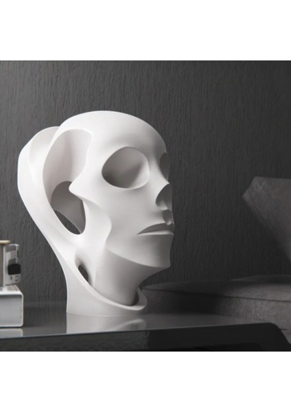 Mistik Sanat Eseri Yüz Heykeli 22 cm