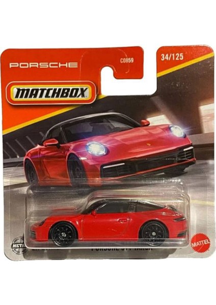 Porsche 911 Targa - Kırmızı (1/64) 2025 Case