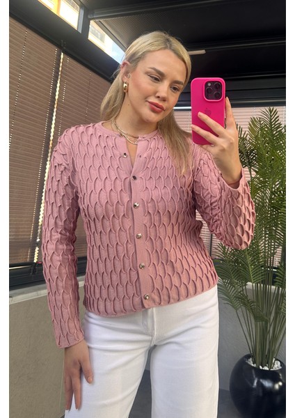 Pembe Bürümcük Hırka fırsatları