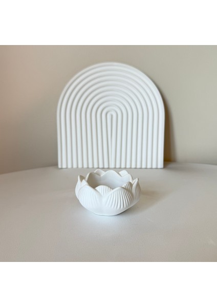 El Yapımı Lotus Çiçeği Mum Tabağı | Kına Hediyeliği | Nişan Hediyeliği | Düğün Hediyeliği | Nikah Şekeri Alternatifi | Bebek Mevlüdü Hediyeliği | Ev Dekoru | Renkli Mumluk