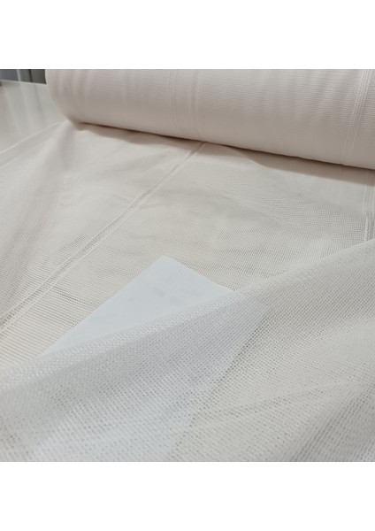 Şerit Desenli Tül Perde - Açık Pembe - 1x2,5 Pile - ETY444 indirimleri