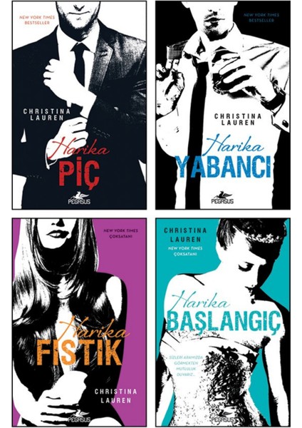 Harika Serisi Takım Set (4 Kitap) - Christina Lauren fiyatları