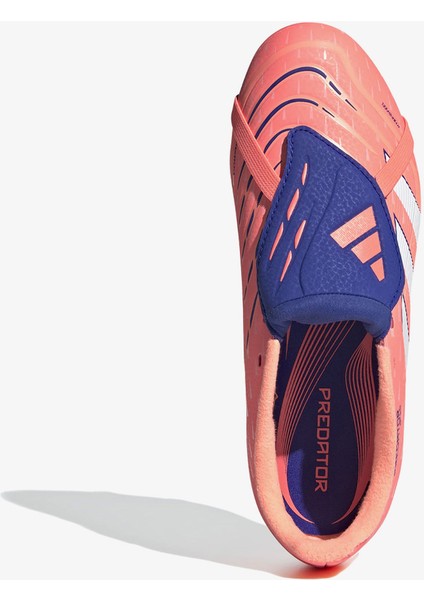 Predator League Fold Over Tongue Firm-Multi Ground Çocuk Turuncu Çim Saha Kramponu.-