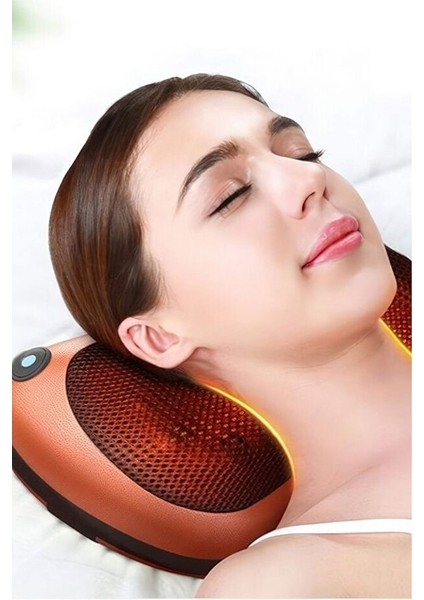Sonx Boyun Yoğurmalı ve Isıtmalı Çok Fonksiyonlu Masaj Yastığı-8 Toplu Sırt, Bel, Bacak Masaj Aleti fiyatları
