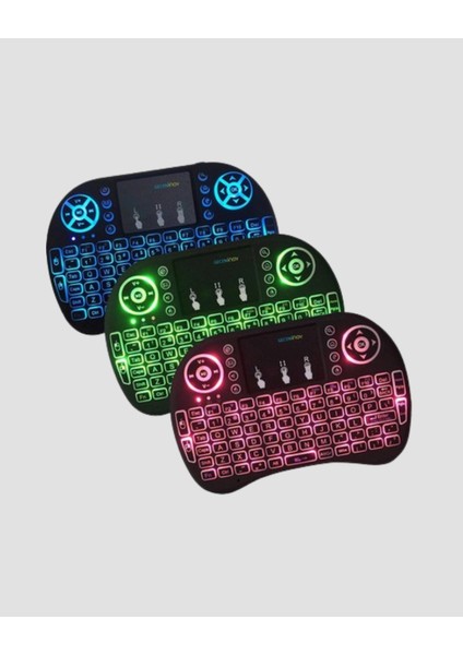 Aydınlatmalı Touchpad Li Q Klavye - Türkçe Karakterli, USB Bağlantılı, Numerik Tuş Takımı fiyatları